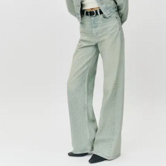 NWT Cary High Rise Slouchy Wide Leg Jeans Size 29